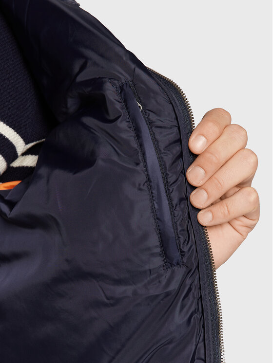 La Martina La Martina Пуховик UMO300 PA064 Cиній Regular Fit