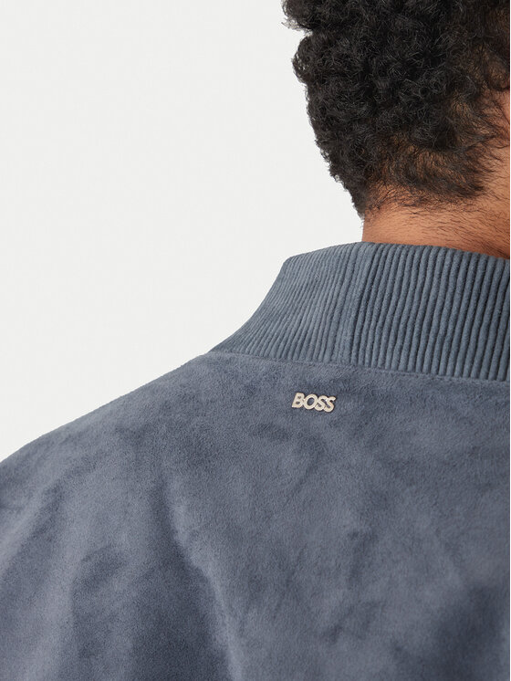 BOSS BOSS Odinė striukė H-Muller 50543213 Mėlyna Regular Fit