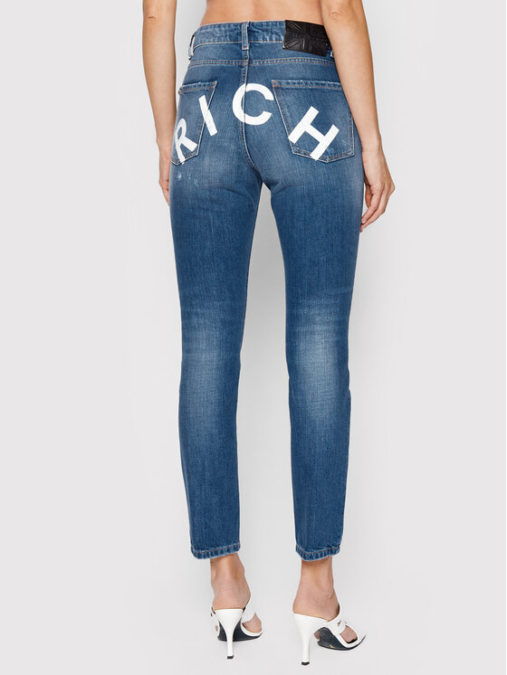 John Richmond John Richmond Traperice Lana RWP22151JE Plava Slim Fit