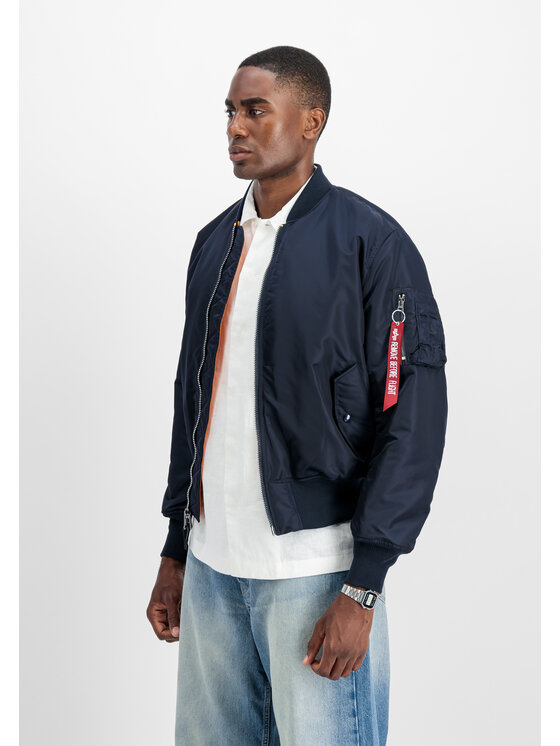 Alpha Industries Alpha Industries Kurtka bomber MA-1 Heritage Bomber Jacket Błękitny Core Fit