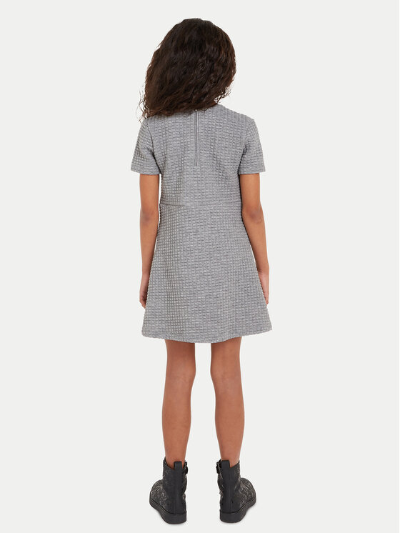 Calvin Klein Jeans Calvin Klein Jeans Ежедневна рокля IG0IG02585 Сив Regular Fit