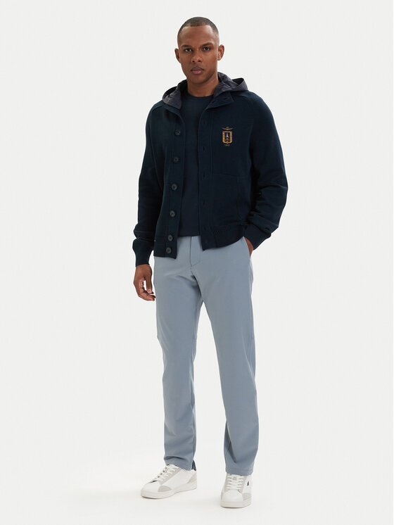 Aeronautica Militare Aeronautica Militare Kurtka przejściowa 261AM1387UL00933 Granatowy Regular Fit