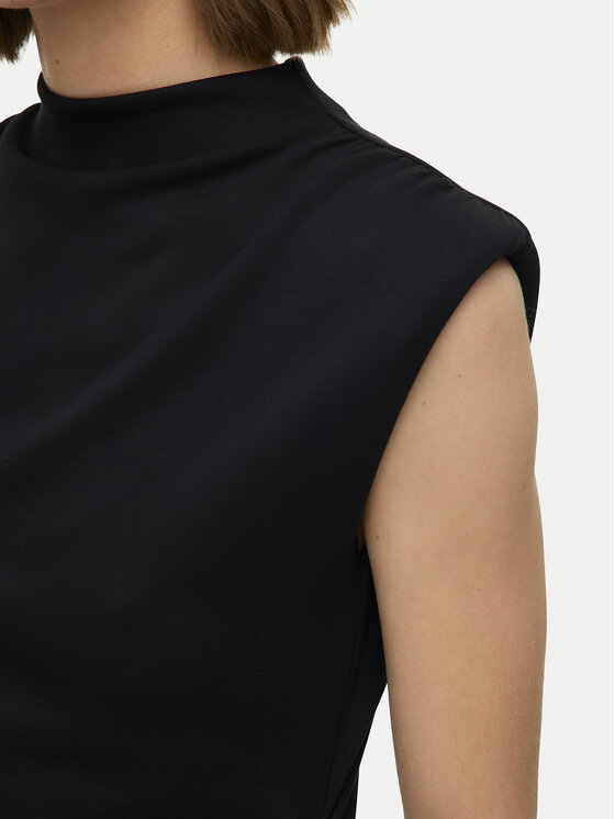 Vero Moda Vero Moda Každodenné šaty Nelli 10335685 Čierna Slim Fit