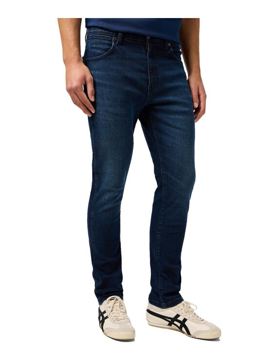 Wrangler Wrangler Jeansy 112362455 Granatowy Slim Fit