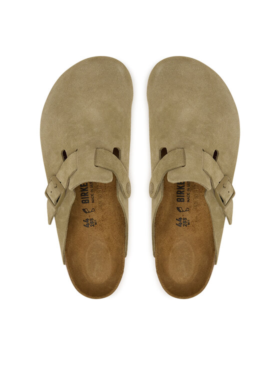 Birkenstock Birkenstock Pantoletten Boston 1025788 Khakifarben
