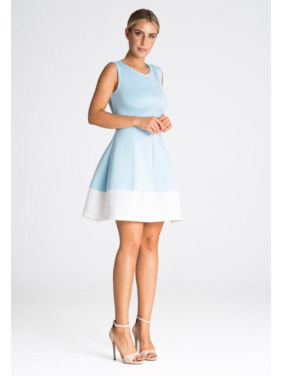 FIGL FIGLFIGL Vestito M979 Blu Regular Fit