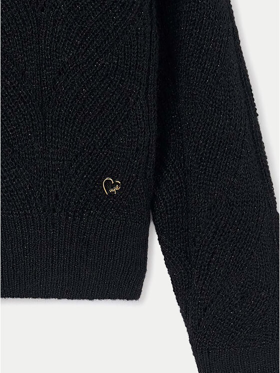 Mayoral Mayoral Sweater 7303 Fekete Regular Fit