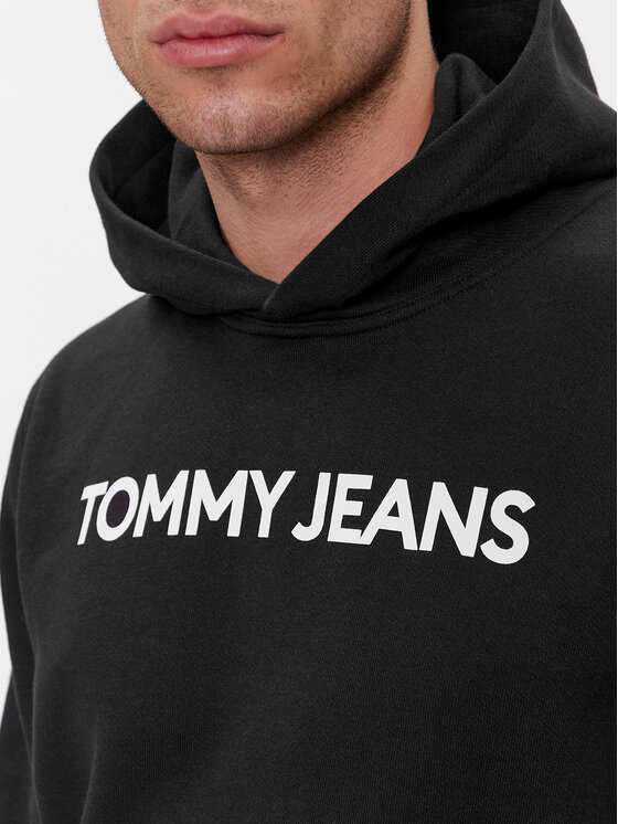 Tommy Jeans Tommy Jeans Bluza Bold Classics DM0DM18413 Czarny Regular Fit