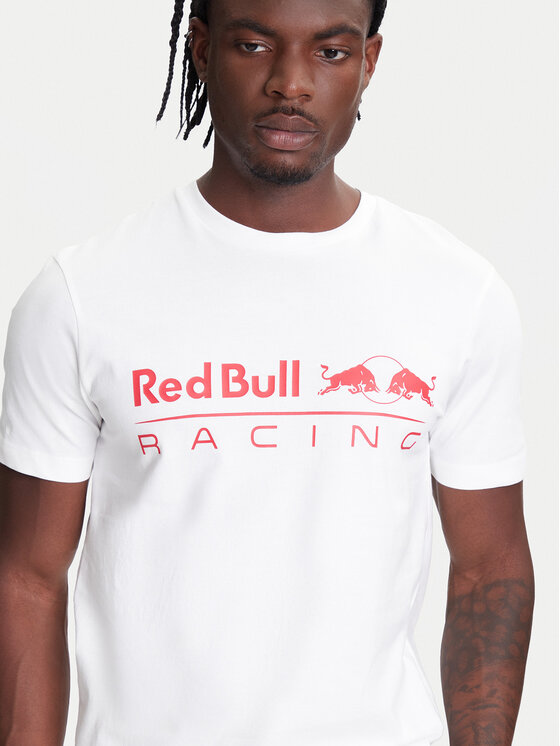 Pepe Jeans Pepe Jeans Majica Red Bull Racing Logo RM500016 Bela Regular Fit