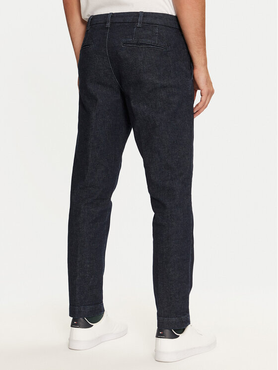 United Colors Of Benetton United Colors Of Benetton Pantaloni chino 4AC9UF02Y Albastru Slim Fit