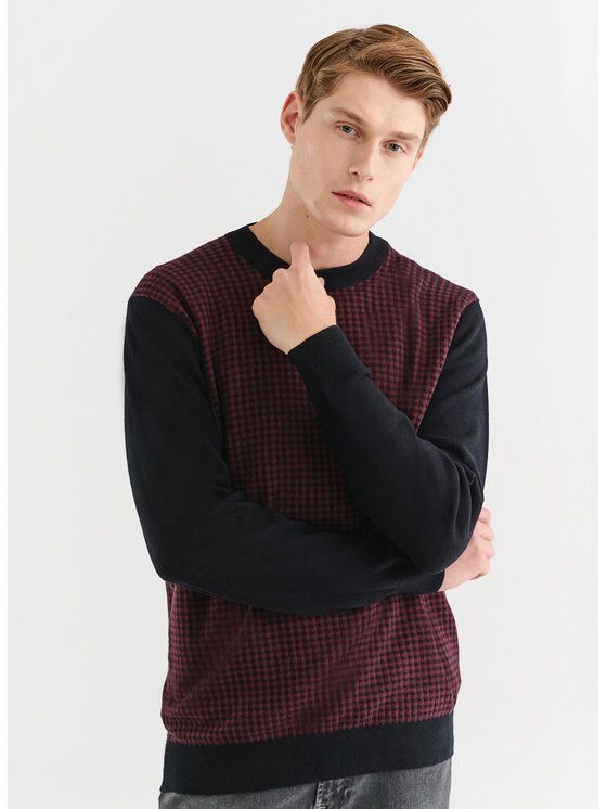 Pako Lorente Pako Lorente Sweter P22WF-2X-023 Czarny Regular Fit