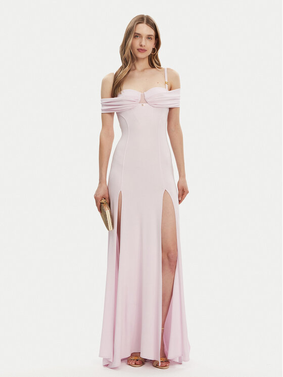 Elisabetta Franchi Elisabetta Franchi Večernja haljina AB-R08-51E2-V800 Ružičasta Regular Fit