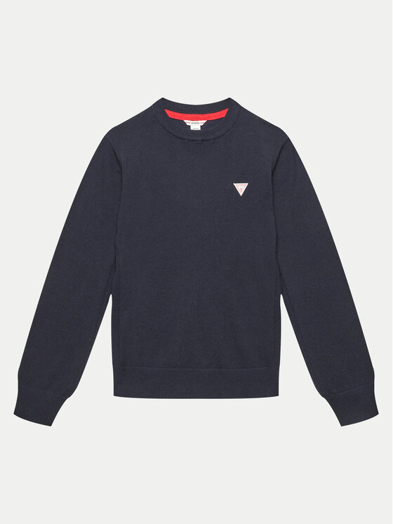 Guess Guess Svetr L0YR03 Z2VV0 Tmavomodrá Regular Fit