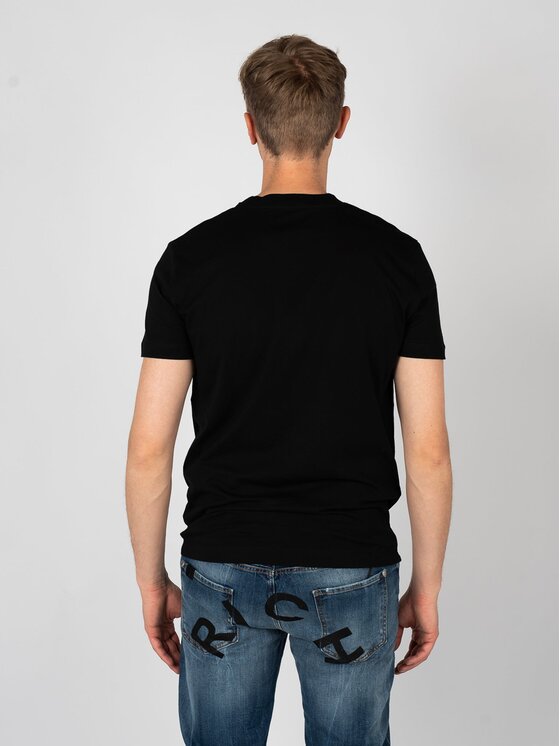 John Richmond John Richmond T-Shirt HMP25030TS Černá Regular Fit