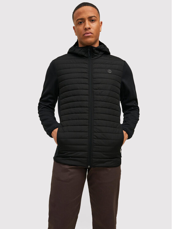 Jack & Jones Jack & Jones Geacă Multi Quilted 12182242 Negru Regular Fit