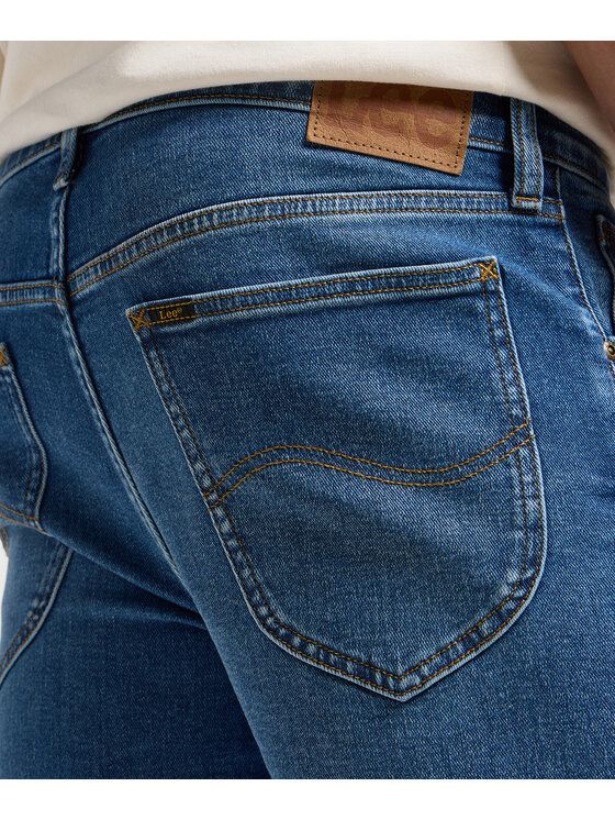 Lee Lee Jeansy 112363710 Niebieski Regular Fit