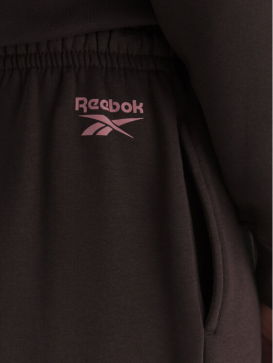 Reebok Reebok Долнище анцуг Marvs RK25165CCW Черен Regular Fit
