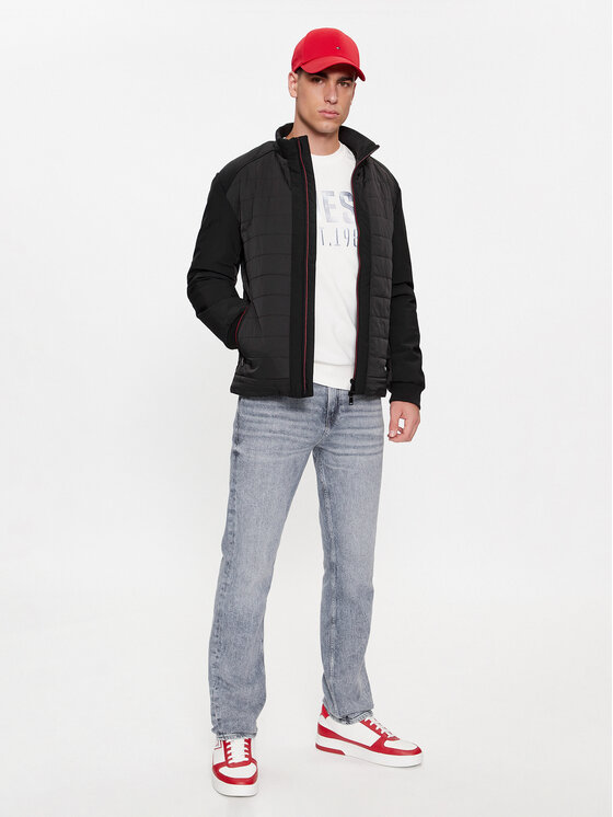 Guess Guess Kurtka przejściowa M3BL11 WFOO0 Czarny Regular Fit