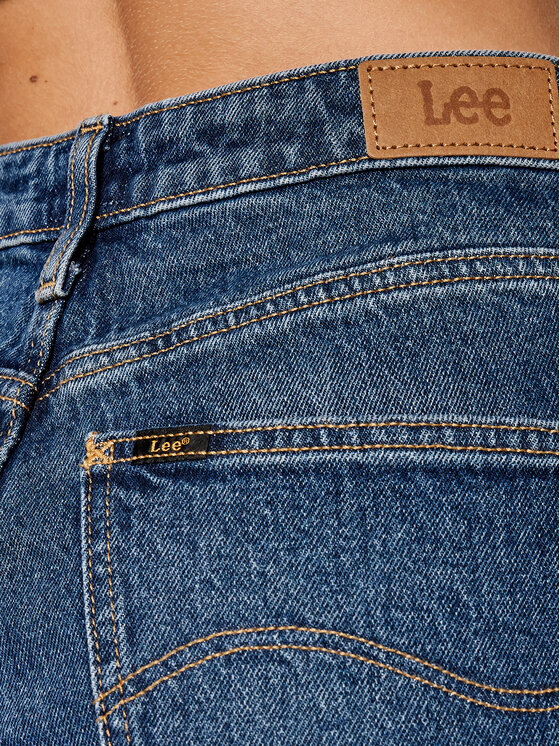 Lee Lee Jeansy Carol 112139797 Granatowy Regular Fit