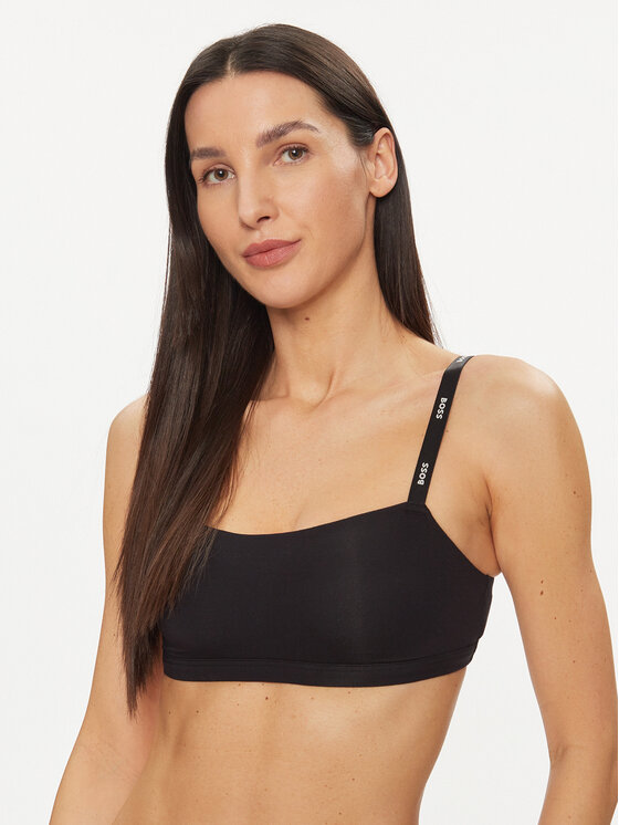 Boss Top Grudnjak Bralette 50502740 Crna