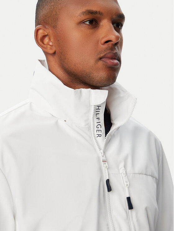 Tommy Hilfiger Tommy Hilfiger Giacca di transizione MW0MW44299 Bianco Regular Fit