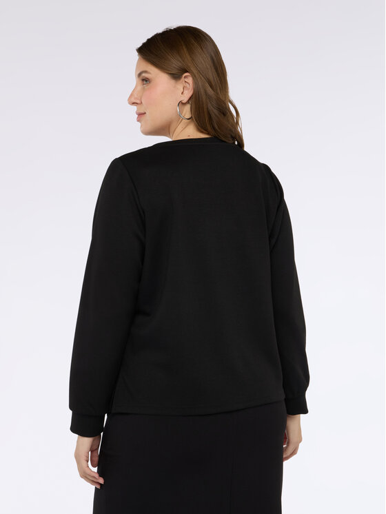 Fiorella Rubino Fiorella Rubino Bluza G869L009058N033 Czarny A-Line Fit