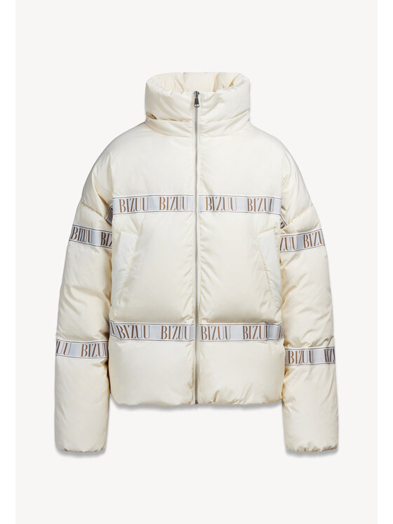 BIZUU BIZUU Vatovaná bunda TOKYO PUFFER WINTER JACKET Bílá Standard Fit