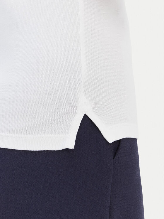 Tommy Hilfiger Tommy Hilfiger Polo särk 1985 WW0WW42047 Valge Slim Fit