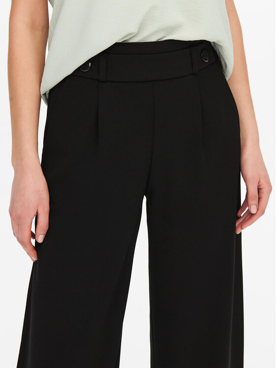 JDY JDY Штани з тканини Geggo 15208430 Чорний Wide Leg