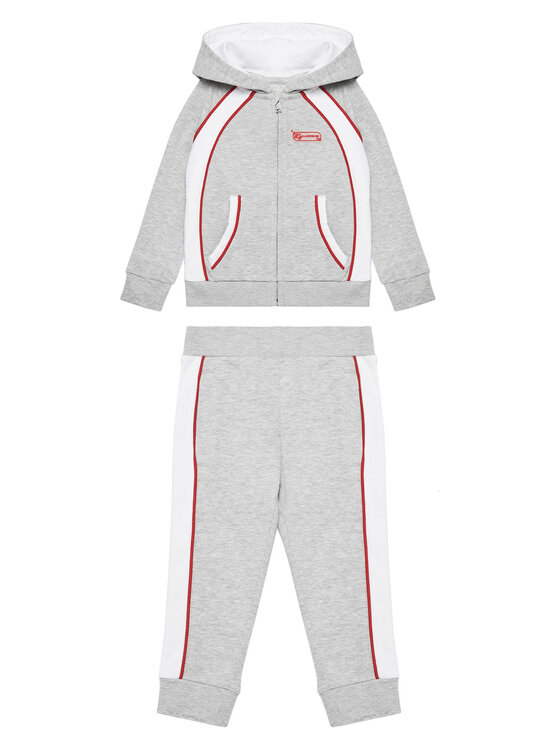 Guess Guess Jogginganzug N5YG01 KA6R4 Grau Regular Fit