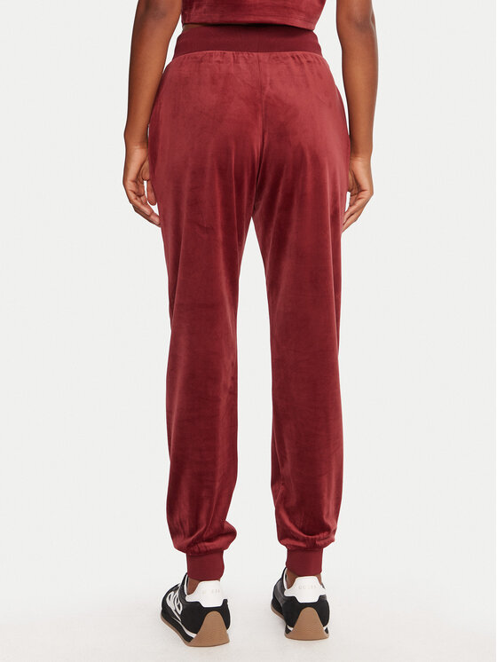 Guess Guess Спортивні штани V3BB27 K0232 Бордовий Regular Fit