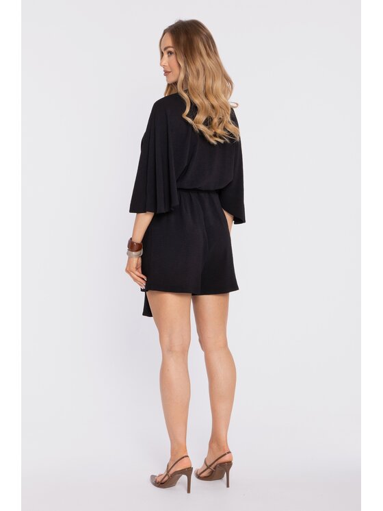 Made of Emotion Made of Emotion Kombinezon M914 Czarny Relaxed Fit