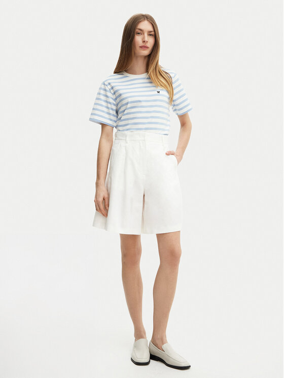 Weekend Max Mara Weekend Max Mara T-shirt Satrapo 2515971031 Blu Regular Fit