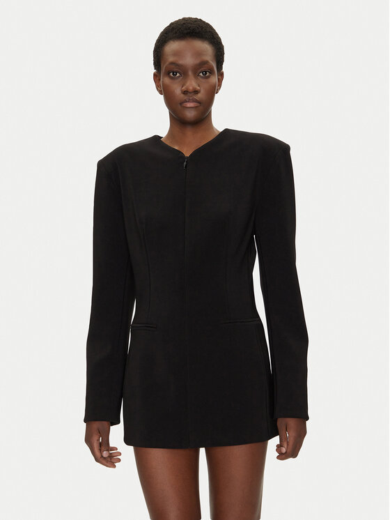 NORMA KAMALI NORMA KAMALI Sacou KK4244PLG86001 Negru Regular Fit