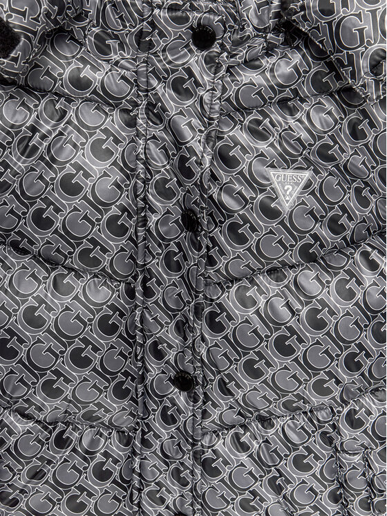 Guess Guess Μπουφάν πουπουλένιο J4YL02 WEGY0 Μαύρο Regular Fit