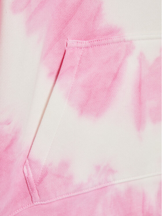 Vans Vans Džemperis Tie Dye Heart VN0A7RRR Rožinė Regular Fit