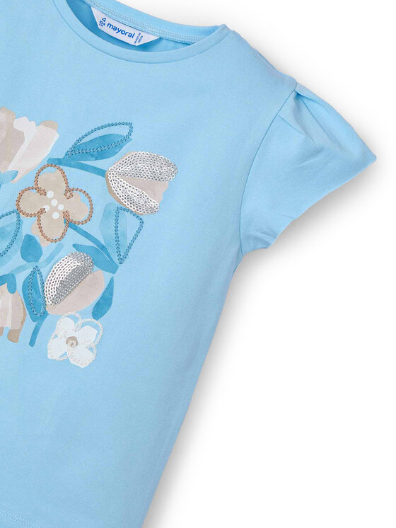 Mayoral Mayoral Футболка 3015 Блакитний Regular Fit