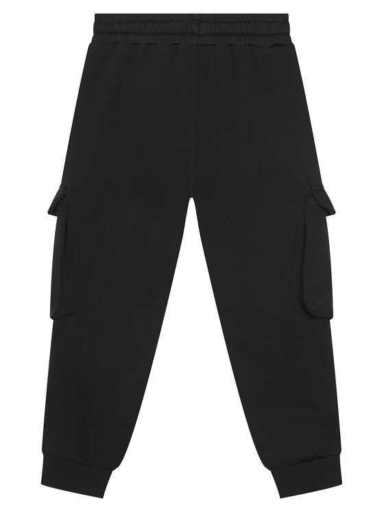 United Colors Of Benetton United Colors Of Benetton Sportinės kelnės 3J68CF06I Juoda Regular Fit