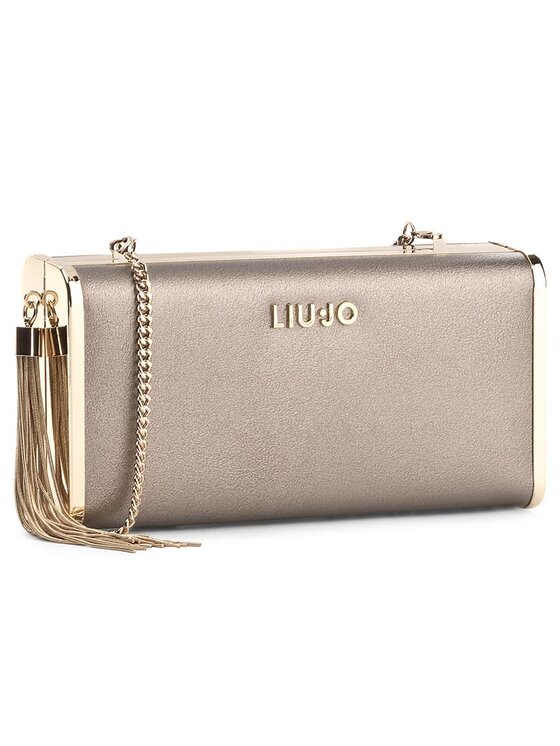 liu jo clutch gold