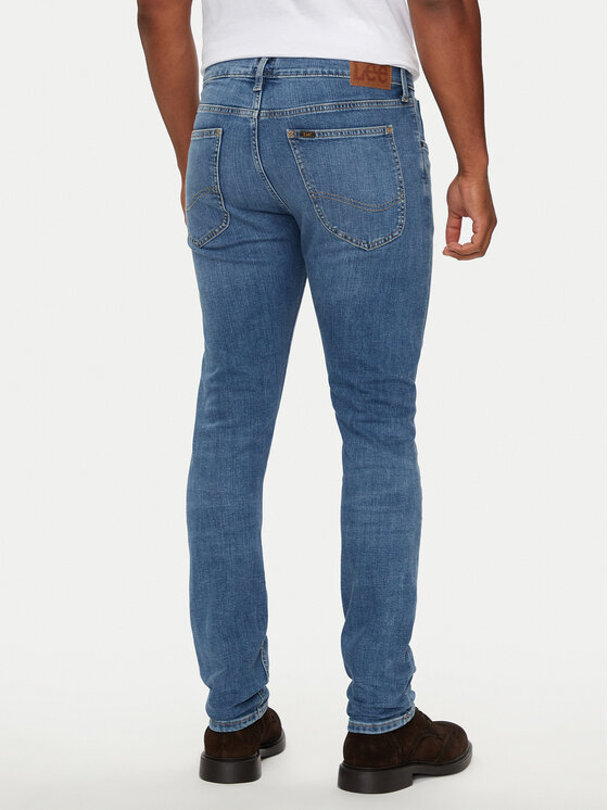 Lee Lee Jeansy Luke 112354461 Niebieski Slim Fit