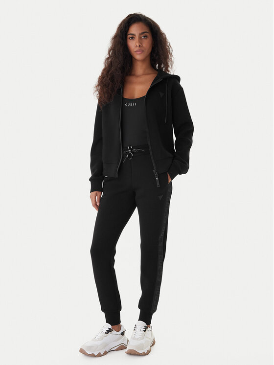 Guess Guess Jogginghose V2YB18 K7UW2 Schwarz Regular Fit