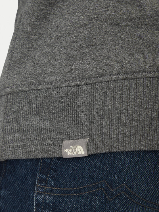 The North Face The North Face Majica dugih rukava Drew Peak Pul Hoodie NF00AHJY Siva Regular Fit