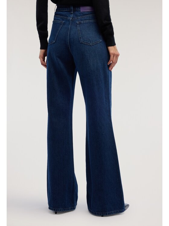 Trussardi Trussardi Jeansy P4169000403N0DR Niebieski Flare Fit