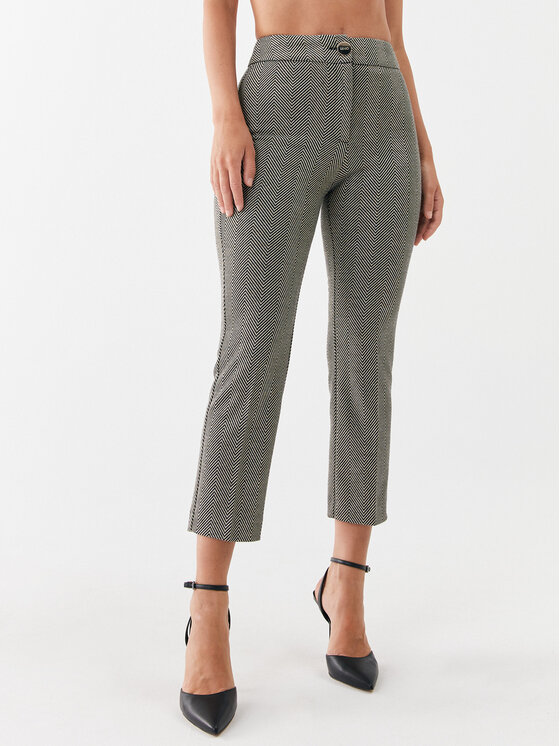 Liu Jo Pantalon en tissu CF3316 J1928 Multicolore Regular Fit