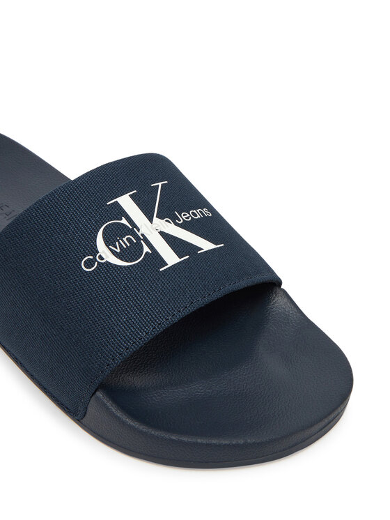 Calvin Klein Jeans Calvin Klein Jeans Papucs Slide Monogram Cv YM0YM01271 Sötétkék