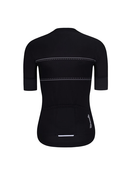 Rivanelle Rivanelle Koszulka rowerowa GEAR UP Czarny Narrow Fit