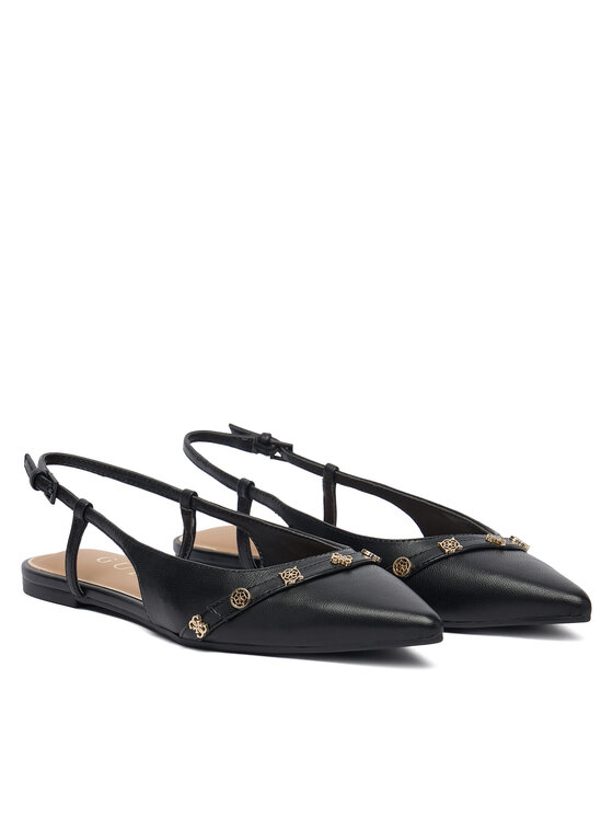 Guess Guess Балеринки FLPDOR LEA05 Черен