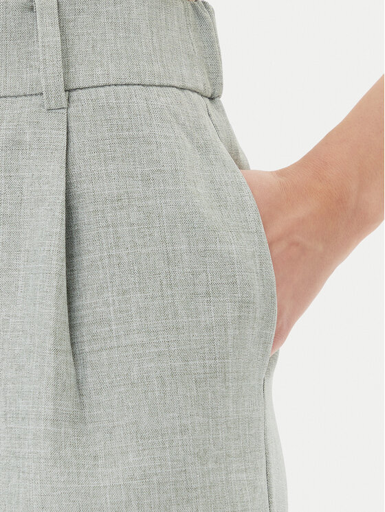 ONLY ONLY Шорти от плат Linda 15283727 Сив Wide Leg