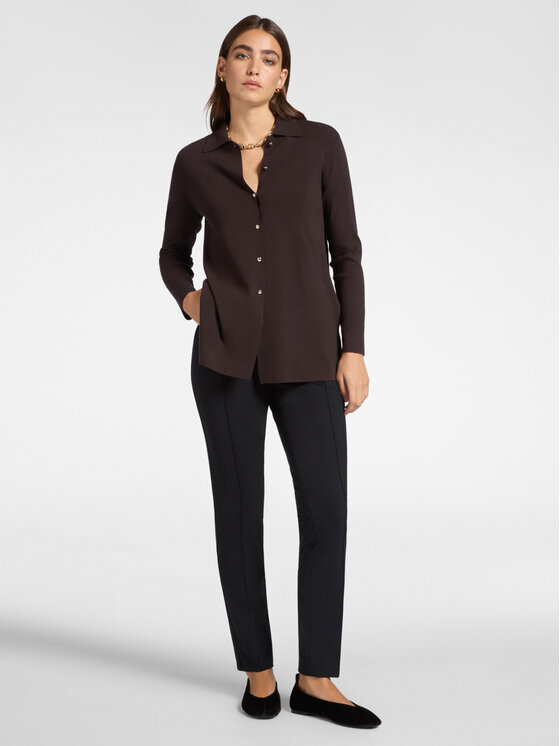 Elena Mirò Elena Mirò Pantaloni di tessuto P022Z200129N033 Nero Skin Fit