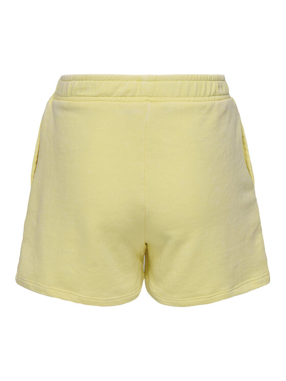 Kids ONLY Kids ONLY Szorty sportowe Minna 15347958 Żółty Regular Fit